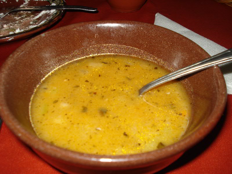 Деревенский фасолевый суп