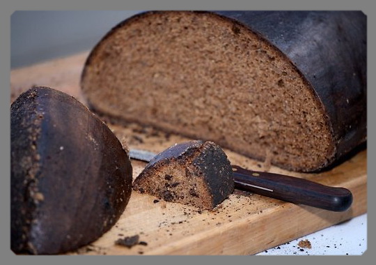 Латвийский ржаной хлеб