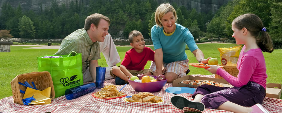 пикник с семьей