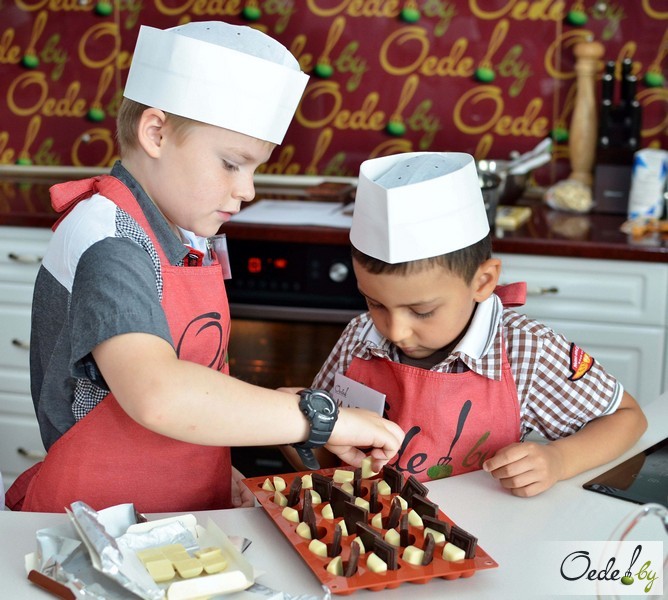 Детский мастер-класс по приготовлению шоколадных конфет, фото 2