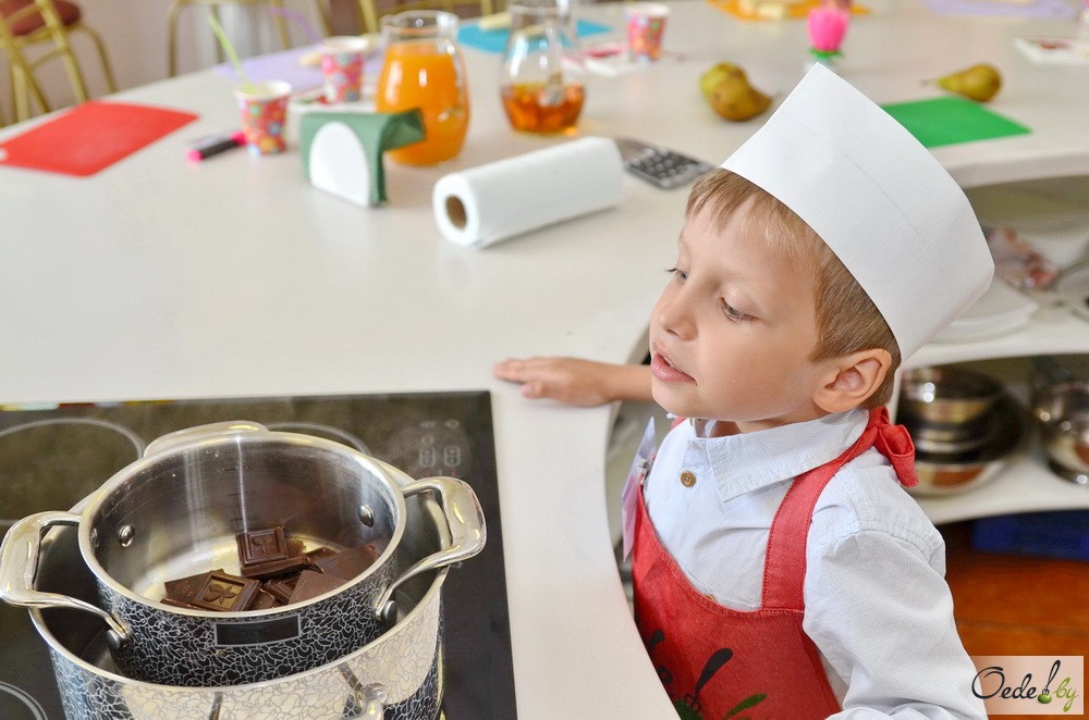 детский кулинарный День Рождения в школе-студии Oede фото 9