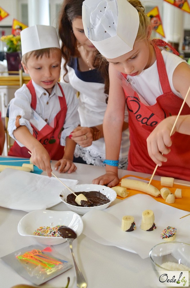 детский кулинарный День Рождения в школе-студии Oede фото 14