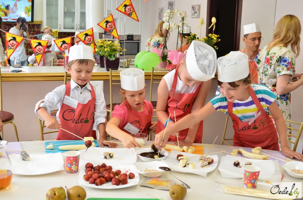 детский кулинарный День Рождения в школе-студии Oede фото 16
