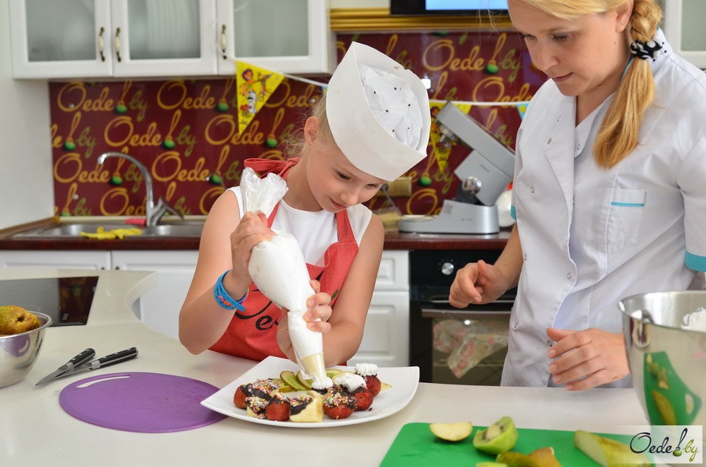 детский кулинарный День Рождения в школе-студии Oede фото 18
