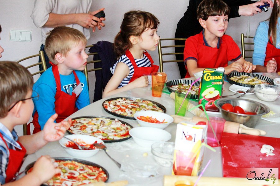 детский мастер-класс «Маленький пиццайола» фото 17