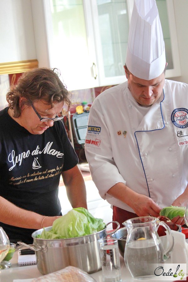 Мастер-класс по приготовлению салатов в Первой Кулинарной школе Oede фото 20