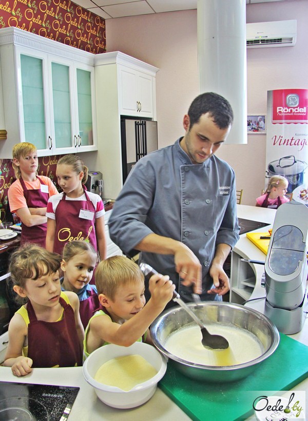Мастер-класс для детей по приготовлению десертов в Кулинарной школе Oede фото 11