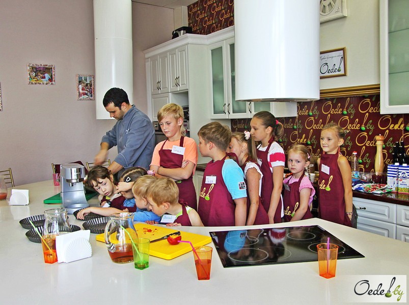 Мастер-класс для детей по приготовлению десертов в Кулинарной школе Oede фото 4