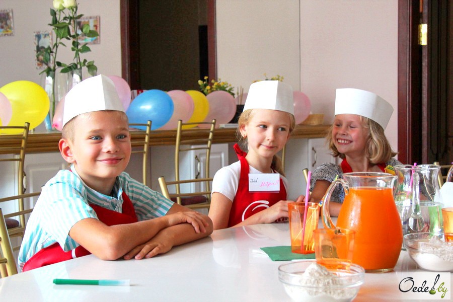 Детский кулинарный День рождения в школе-студии Oede фото 1