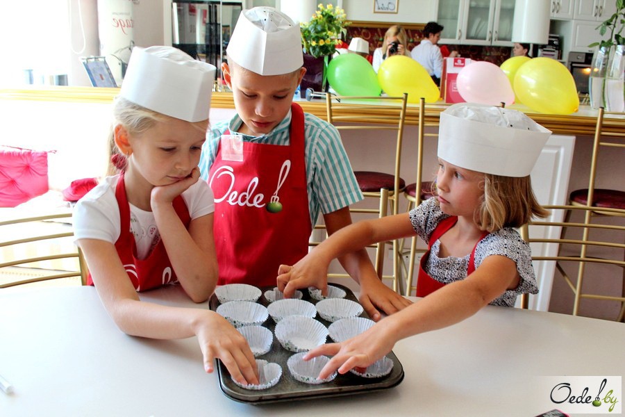 Детский кулинарный День рождения в школе-студии Oede фото 5