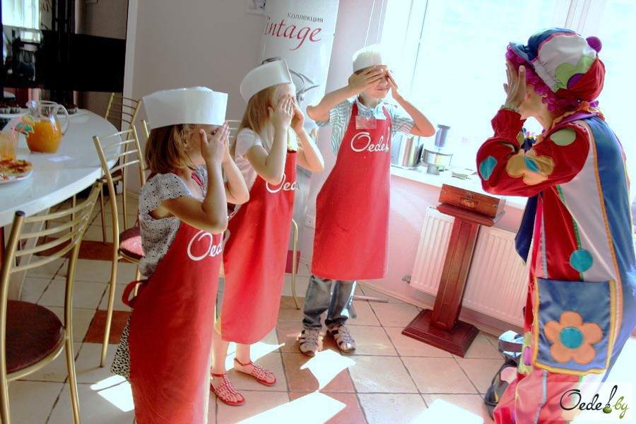 Детский кулинарный День рождения в школе-студии Oede фото 12