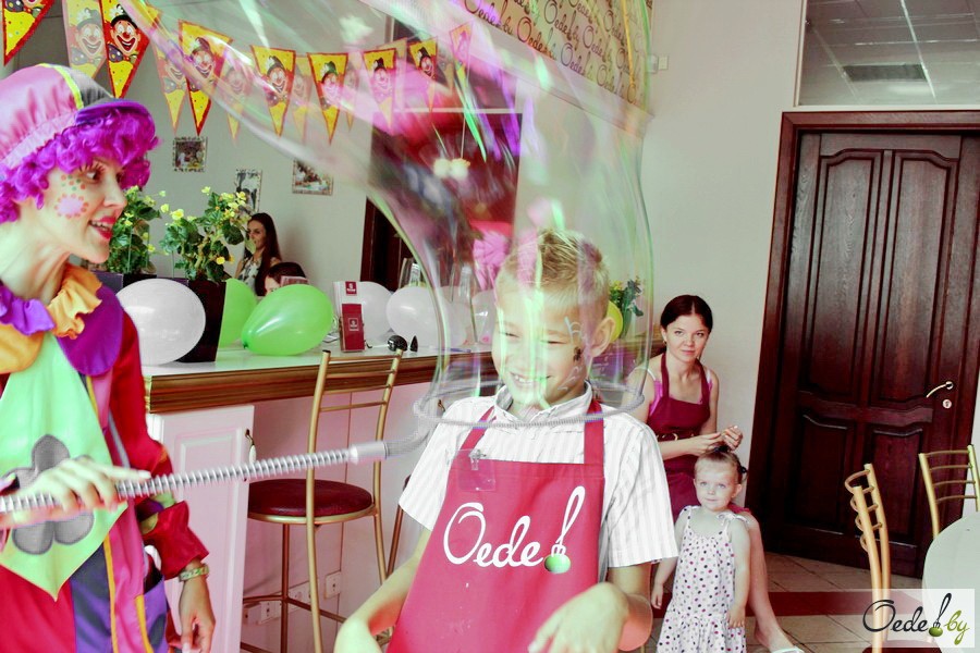 Детский кулинарный День рождения в школе-студии Oede фото 16