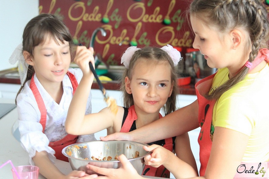 Детский кулинарный День Рождения в школе-студии Oede фото 19