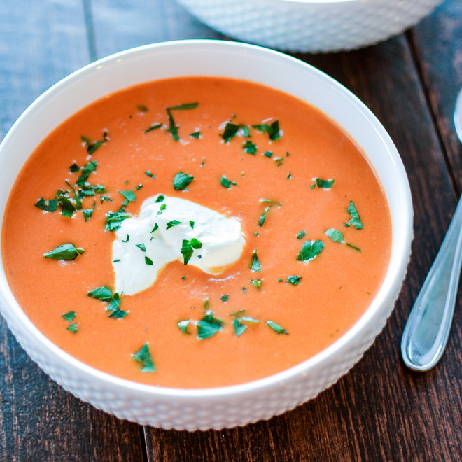 Классический томатный крем-суп