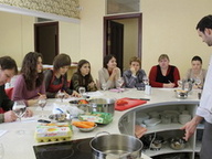 18 февраля прошел мастер-класс по приготовлению домашней лапши