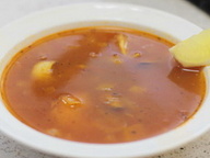 Суп из морепродуктов от Хулио Риверо