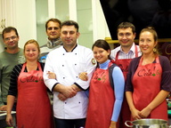 В Кулинарной школе состоялся мастер – класс «Блюда из баранины» с Эдуардом Тибиловым