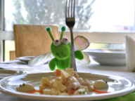 Детский овощной салат