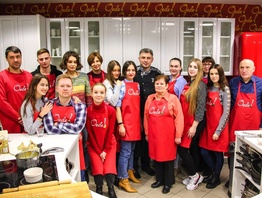 В Первой Кулинарной школе  Oede прошел мастер-класс "Грузинская кухня"