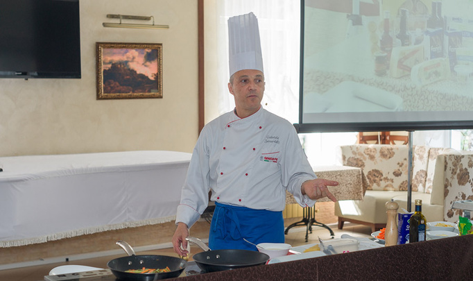 Шеф-повар Габриэль Занарделли дал мастер-класс в Минске!