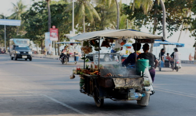 Уличная еда Таиланда