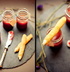 Томатный суп-пюре «Зов крови» и печенье с пармезаном «Пальцы ведьмы»
