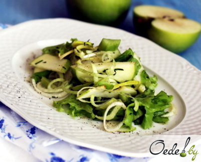 Салат с сельдереем и яблоком — 18 рецептов с фото пошагово